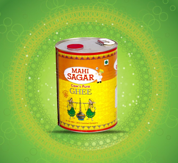 Tin Packaging Cow Ghee